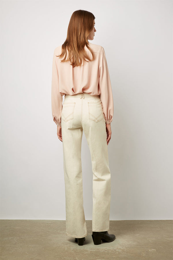 COLOMBE PLAIN SOFT BLOUSE