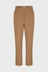 ECATERINA CAMEL 7/8 STRAIGHT TROUSERS