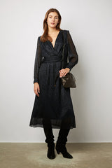 JOSIAH LAMÃ‰ EVENING WRAP DRESS