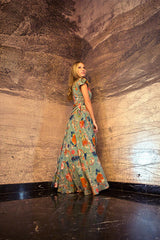 NINA GREEN DRESS