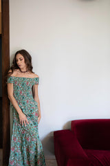 SOPHIA GREEN DRESS