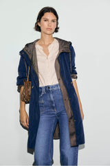 VELIA REVERSIBLE HOODED PARKA