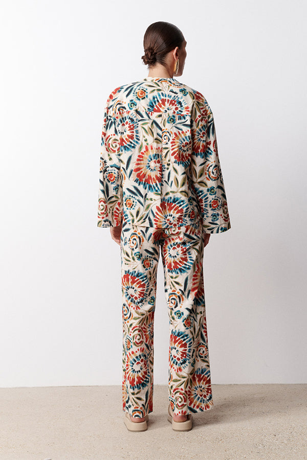 LOLA PRINTED STRAIGHT TUNIC