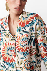 LOLA PRINTED STRAIGHT TUNIC