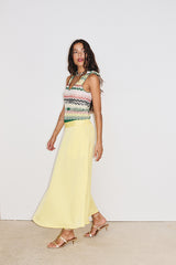 GALA YELLOW LONG SKIRT