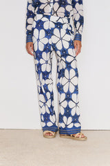 LOTUS INDIGO PRINTED TROUSERS