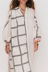 SOLENE LONG SLEEVE DRESS