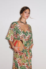 MIRA PRINTED LONG DRESS