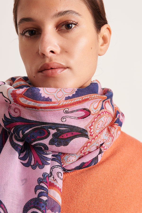 ERABESQUE PRINTED SCARF