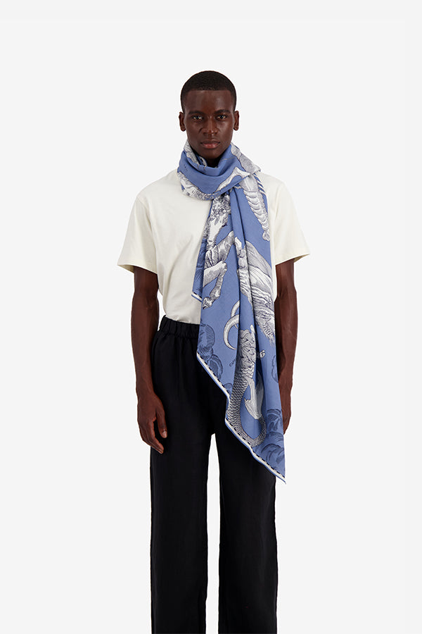 ASTROLOGIE DENIM SCARF