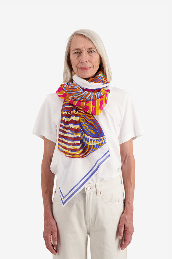 GALAPAGOS WHITE SCARF