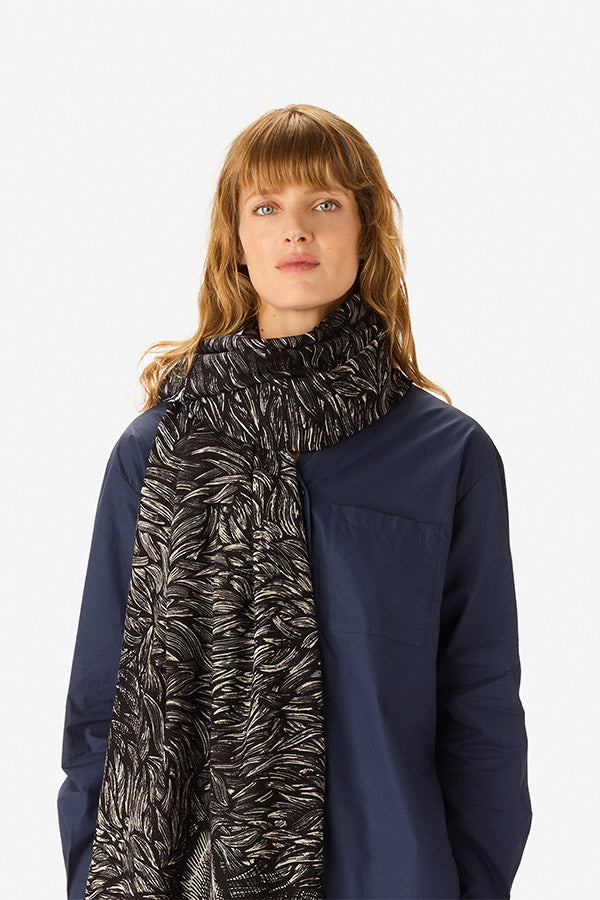 WALTER KHAKI 100 SCARF