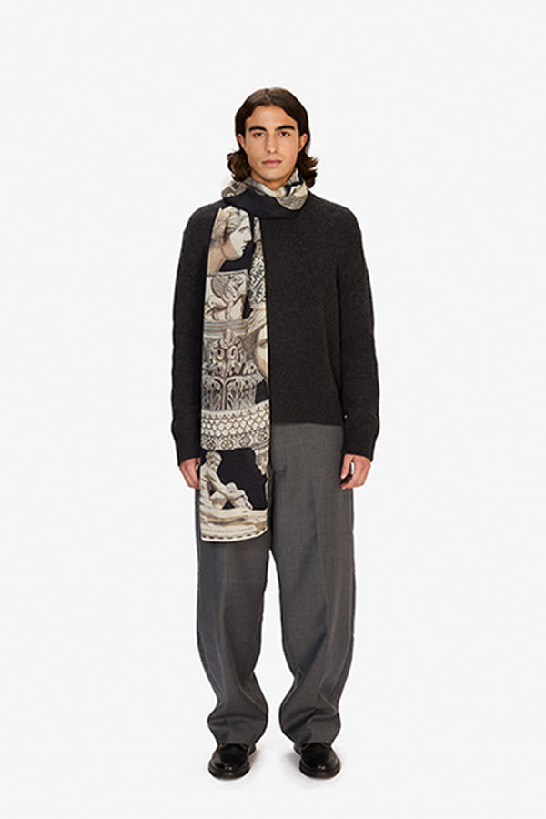 ARCHIVES BLACK 80 SCARF