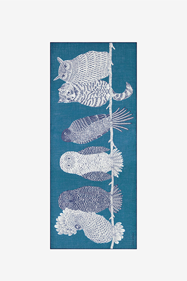 CHOUETTE BLUE 80 SCARF