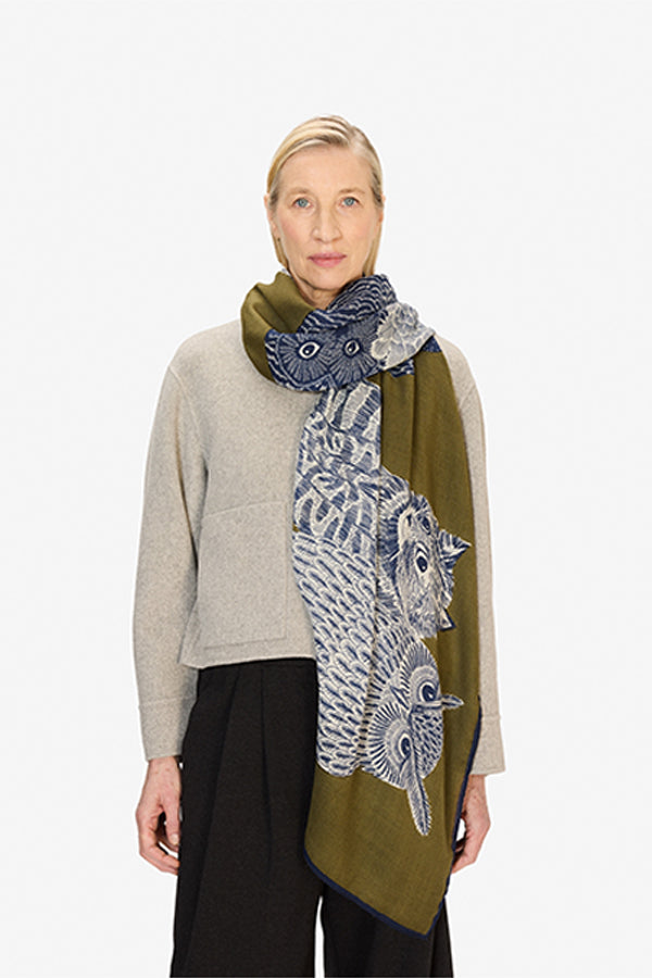 CHOUETTE KHAKI 80 SCARF