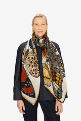 PAPILLONS WOOL SCARF