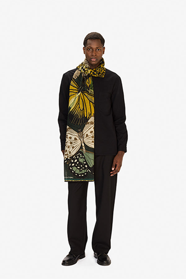 PAPILLONS EMERALD 70 SCARF