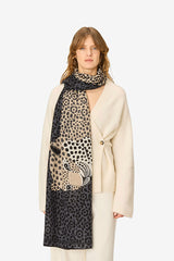 FELIS GREY WOOL SCARF