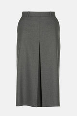FAGGETO PLEATED MIDI SKIRT