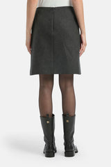 FERALDA EMBROIDERED MINI SKIRT