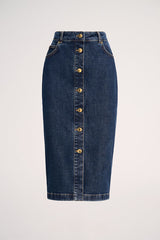 FOLLETTO DENIM SKIRT