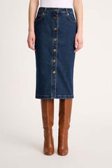 FOLLETTO DENIM SKIRT