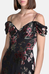 GENEROSITA ELEGANT JACQUARD GOWN