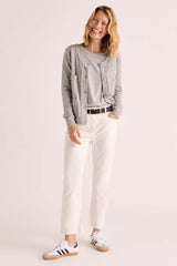 GINELLE WOOL CASHMERE CARDIGAN