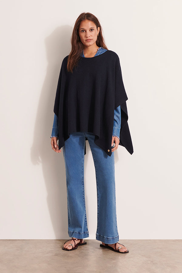 GIORGIA MERINO WOOL CAPE