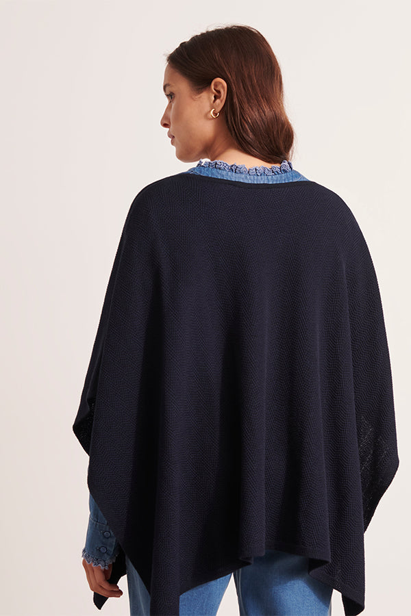 GIORGIA MERINO WOOL CAPE