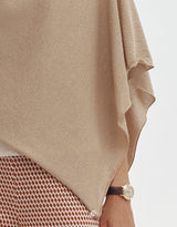 GIRLYNA KNIT PONCHO