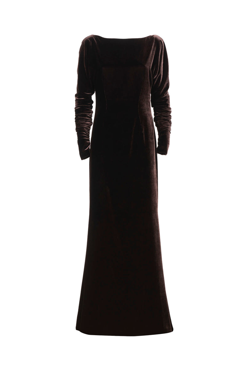 GIROCOLLO ELEGANT MAXI DRESS