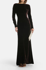 GIROCOLLO ELEGANT MAXI DRESS