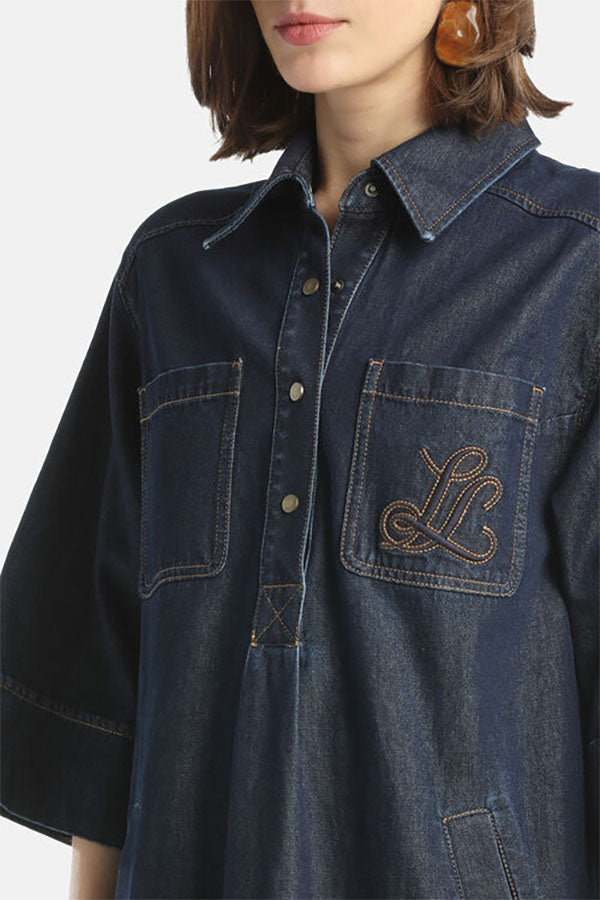 GORIA DENIM MINIDRESS