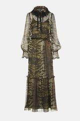 GRAVITA ELEGANT MAXI DRESS