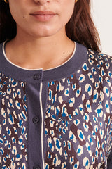 GUST BI-MATERIAL PRINTED VEST