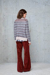 LINOA JACQUARD SWEATER