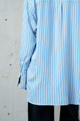 NELLY BLUE LOOSE  STRIPED TUNIC