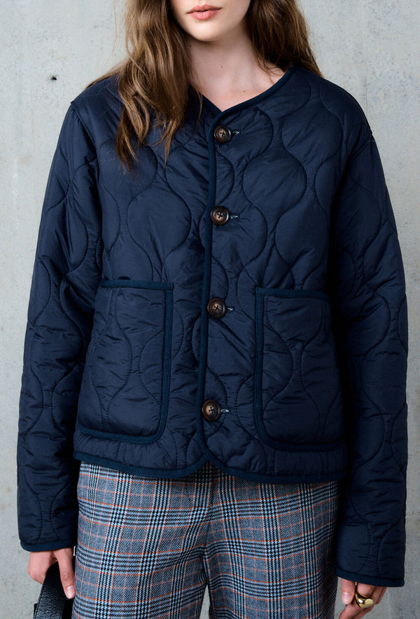 ZENAIDE BOUCLETTE REVERSIBLE JACKET