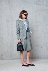 ANA GREEN CHECKERED BLAZER