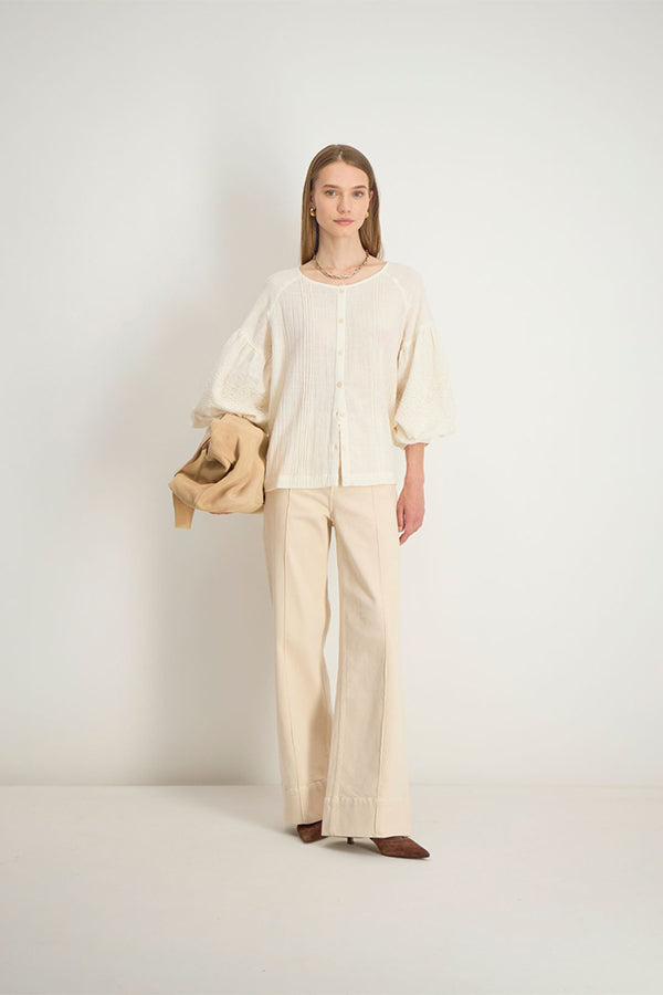 POLINA BALLOON SLEEVE SHIRT