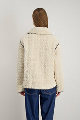 MARIJA BLACK SHORT REVERSIBLE JACKET