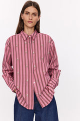ZOÉ PINK BEADED SHIRT
