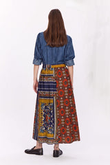 POLA PLEATED MAXI SKIRT