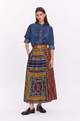 POLA PLEATED MAXI SKIRT