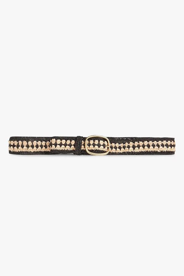 PALOMA BIS RAFFIA BELT