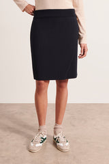 ILOMENE1927 MERINO WOOL KNEE LENGTH SKIRT