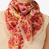FAUST PINK 100 SQUARE SCARF