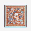 NEPTUNE GOLDEN BROWN 100 SQUARE SCARF