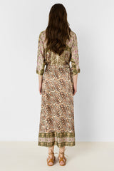 BOHEMIAN SPIRIT LONG SILK SKIRT